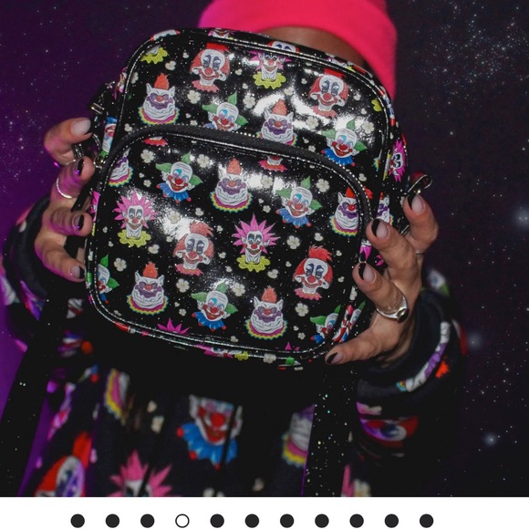 SOLD on MERC| KILLER KLOWNS crossbody - Picture 3 of 10